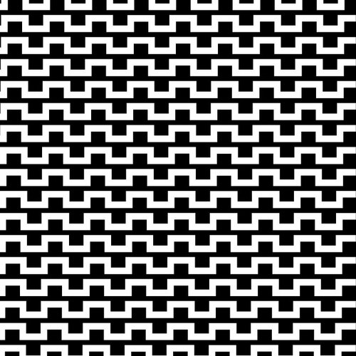 Hvite linjer mønster