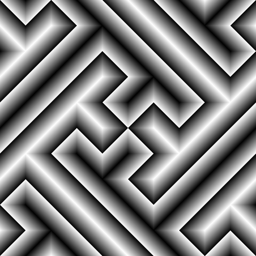 Gray scale swastika pattern