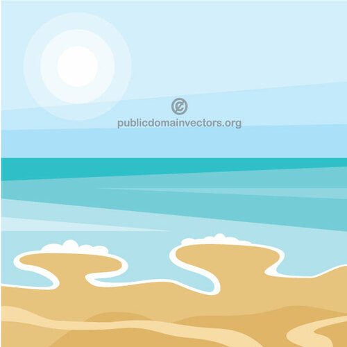 Mare mal vector illustration