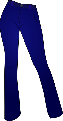 Blue jeans vector image | Public domain vectors