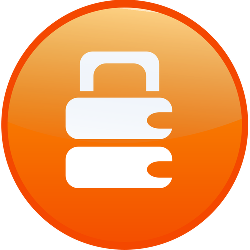 Secure lock vector illustration