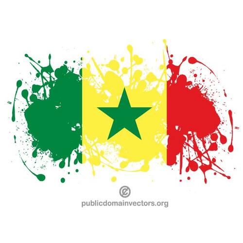 Flagge des Senegal