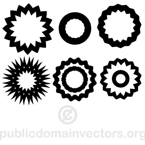 Vector pack van geometrische vormen