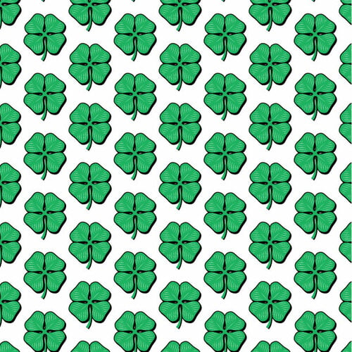 Shamrock seamless pattern