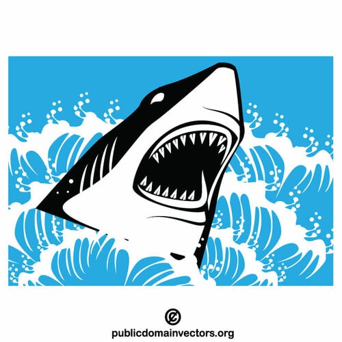 Download Shark Attack Public Domain Vectors