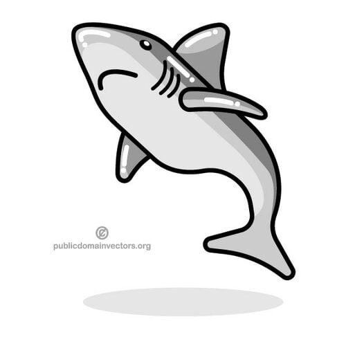 Köpekbalığı vektör görüntü