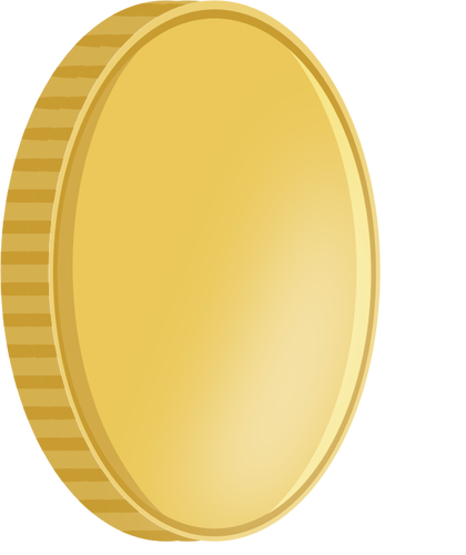 Rotující mince Vektor Klipart