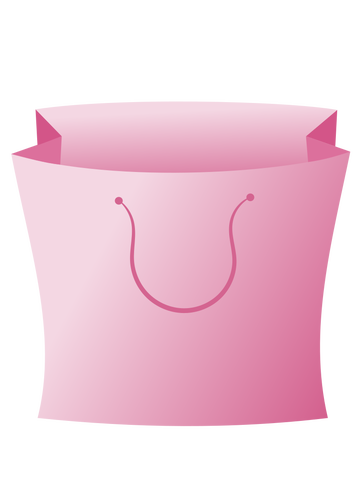 Pink bag icon