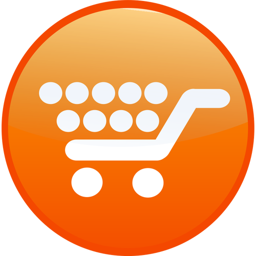 Shopping cart vektor image