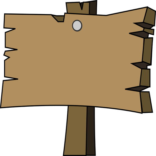 Placa de madeira