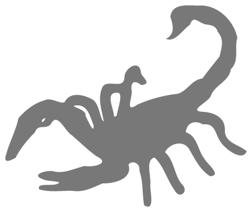 Скорпион силуэт изображения