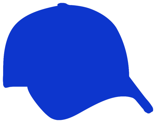 قبعة زرقاء