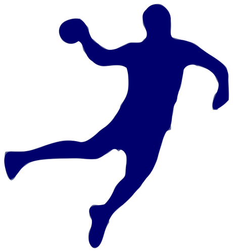 Handball silhouette