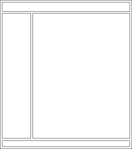 בתמונה וקטורית של פריסת אינטרנט עם 4 חלונות