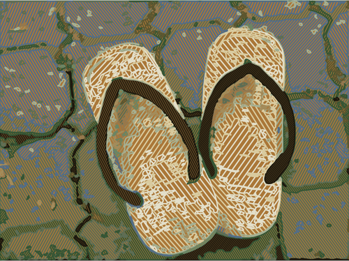Japanilaiset sandaalit