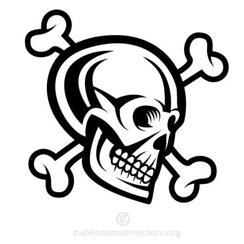 Skull vector clip art