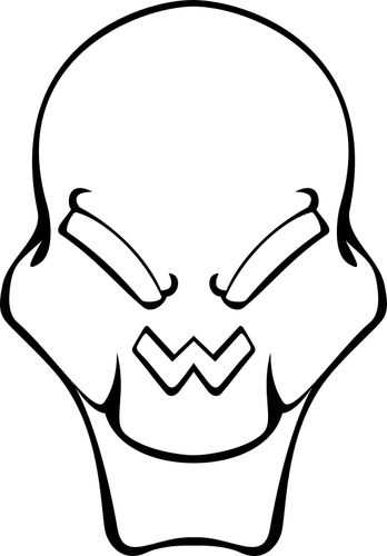 Crâne de l’extraterrestre