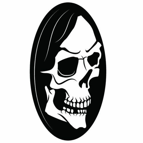 Skull død symbol