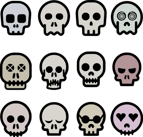 Crâne emoji