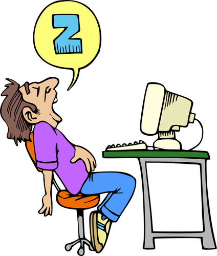 Sleeping Computer User