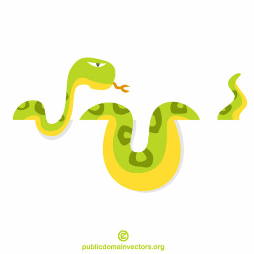 Grønn slange
