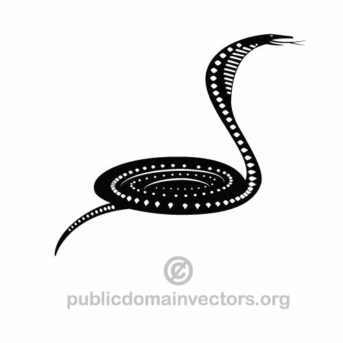 Vector de serpiente cobra