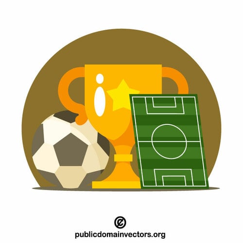 Soccer club vector concept