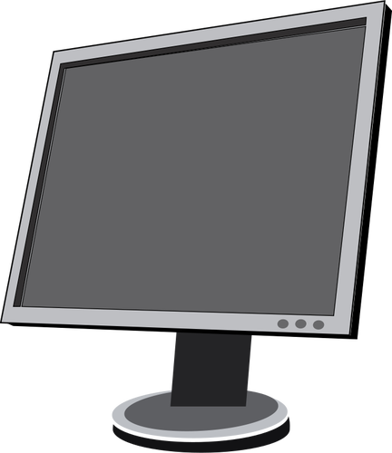 Dibujo vectorial de pantalla de PC | Vectores de dominio público