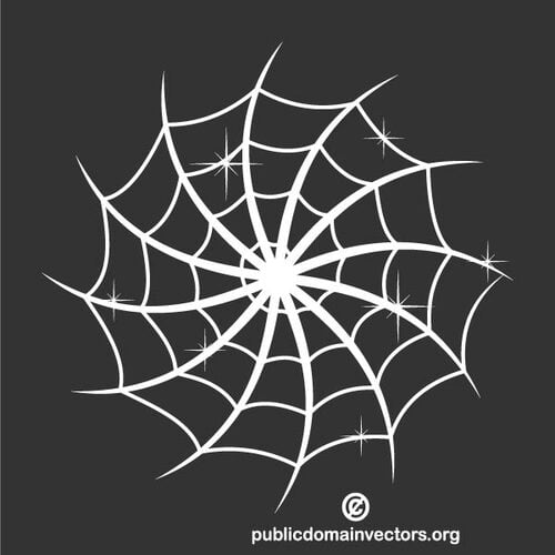 Hämähäkin web-grafiikka