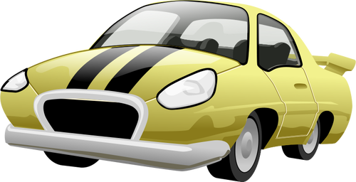 Sports car vector graphics