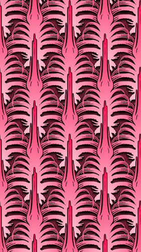 핑크 플라워 패턴