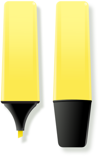 Vector illustration of felt tip