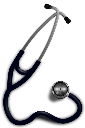 Obraz sztuka wektor stetoskop