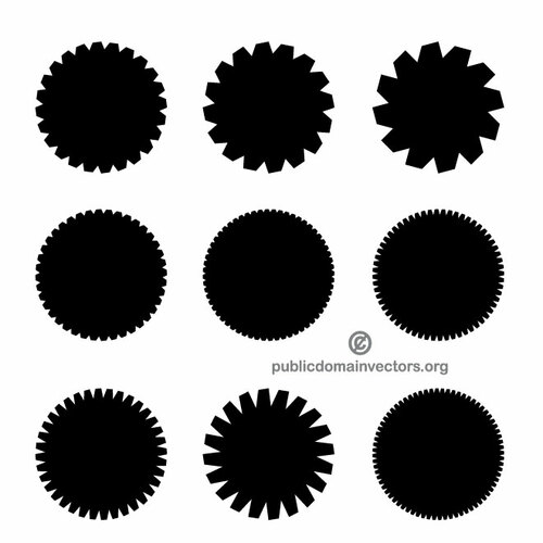 Formas circulares de engrenagem