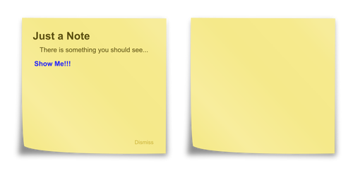 Abbildung von post-it notes