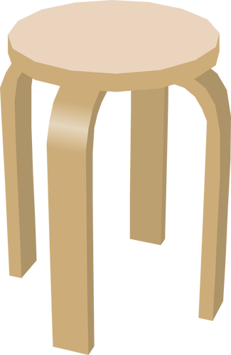 Stolička vektorový obrázek