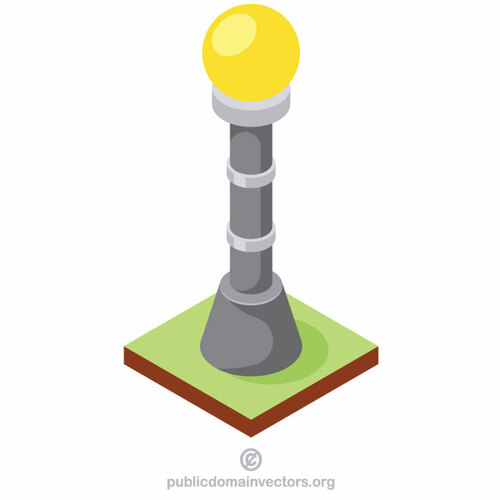 Street lamp icon