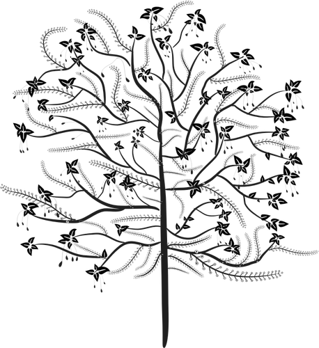Imagen estilizada de árbol