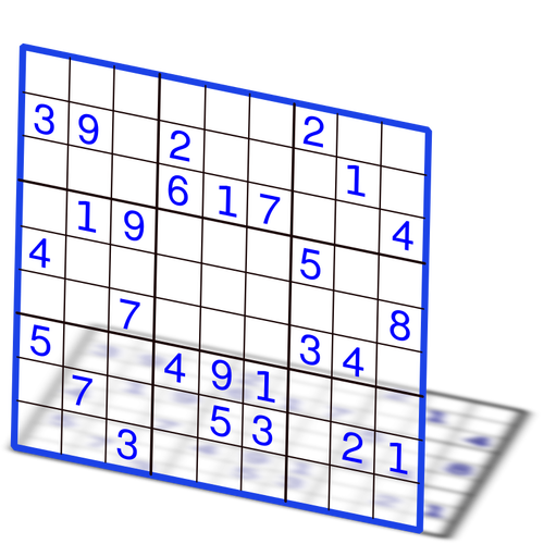 Ilustración de sudoku clásico