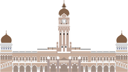 Imagem vetorial de Sultan Abdul Samad Building