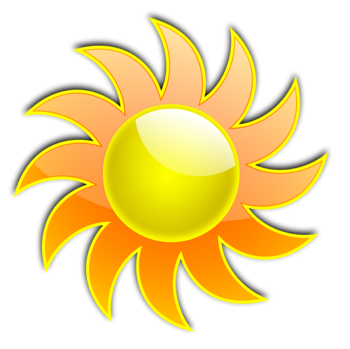 Sun vector illustration