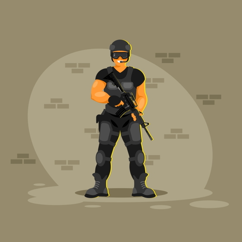 SWAT soldier