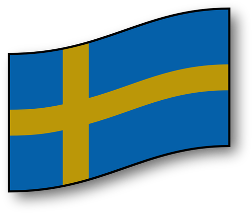 Schwedische Flagge