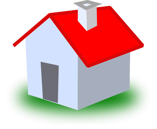 Vector graphics of a house icon