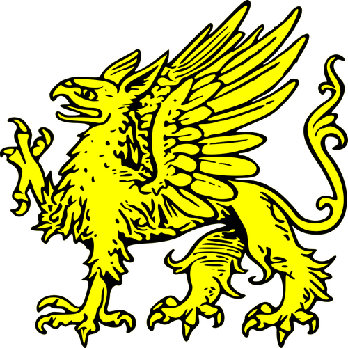 Griffin vector clip art