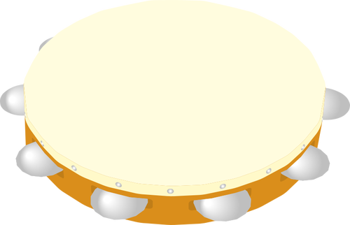 Ilustraţie de vectorul tambourine