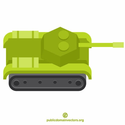 Veículo do exército do tanque