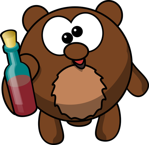 Drunk bear