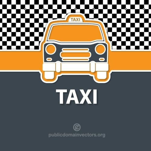 Simbol de staţie de taxi