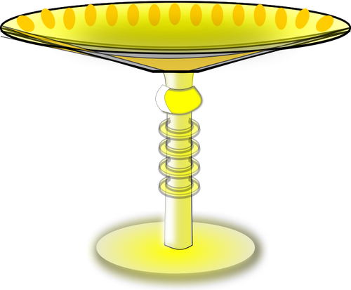 Taça ornamental